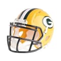 Miniatyrbild 1 av 3: Mini Fotbollshelm - Riddell - NFL Speed - Green Bay Packers - Miniatyrstorlek - 5 tum