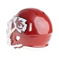 Miniatyrbild 2 av 3: Mini Fotbollshjälm - Riddell - NFL Speed - Kansas City Chiefs - Röd och guld - Storlek 5 tum