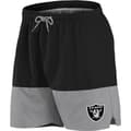 Miniatyrbillede 1 af 2: Fanatics Shorts Las Vegas Raiders Sort,Grå S