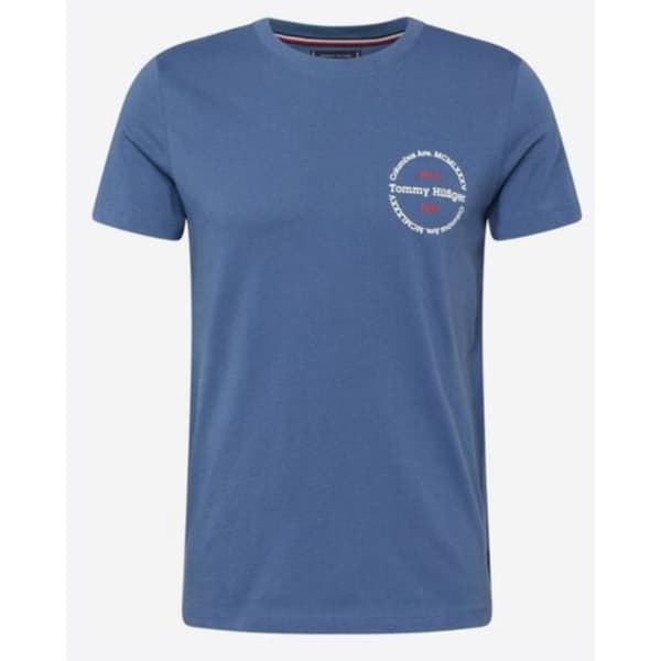 T-shirt TOMMY HILFIGER Man rund NYC Blå XXL