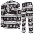 Miniatyrbild 1 av 4: NFL-lagens vinter juls pyjamasensemble skjorta och byxor