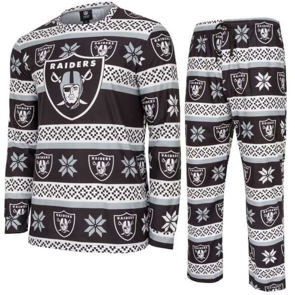 NFL-lagens vinter juls pyjamasensemble skjorta och byxor