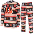 Miniatyrbild 1 av 4: NFL-lagens vinter juls pyjamasensemble skjorta och byxor