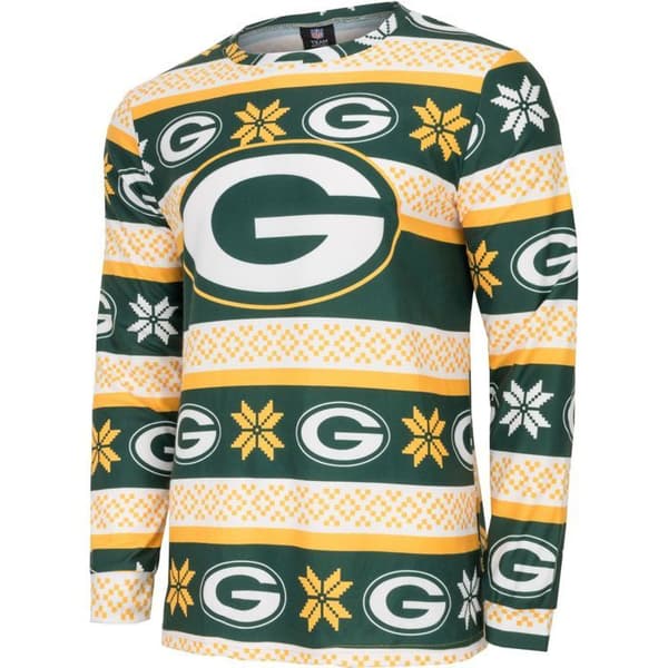 NFL-lagens vinter juls pyjamasensemble skjorta och byxor