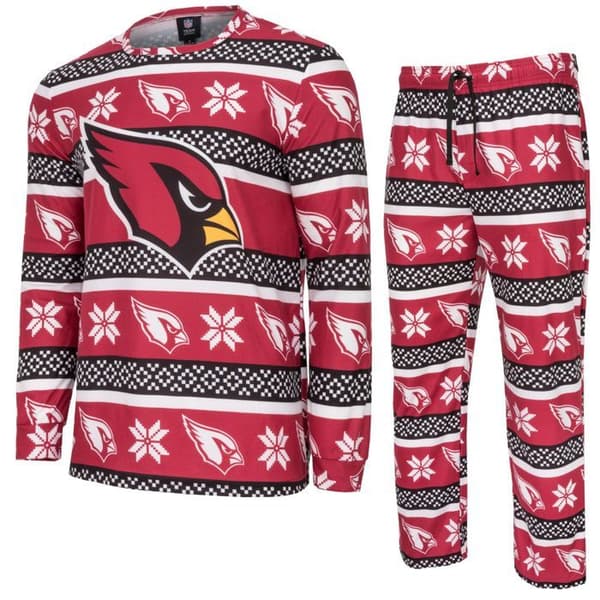 NFL-lagens vinter juls pyjamasensemble skjorta och byxor