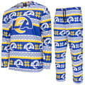 Miniatyrbild 1 av 4: NFL-lagens vinter juls pyjamasensemble skjorta och byxor