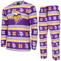 Miniatyrbild 1 av 4: NFL-lagens vinter juls pyjamasensemble skjorta och byxor