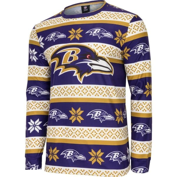 NFL-lagens vinter juls pyjamasensemble skjorta och byxor