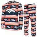 Miniatyrbild 1 av 4: NFL-lagens vinter juls pyjamasensemble skjorta och byxor