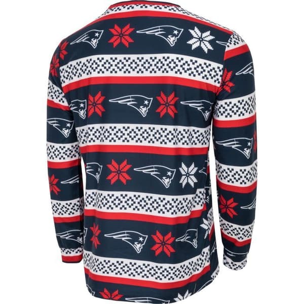 NFL-lagens vinter juls pyjamasensemble skjorta och byxor