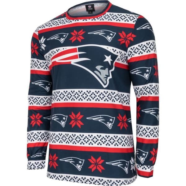 NFL-lagens vinter juls pyjamasensemble skjorta och byxor