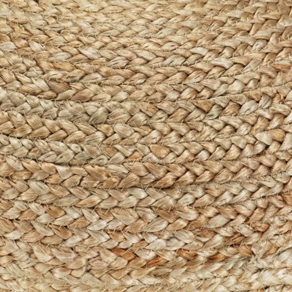 vidaXL Handgjord sittpuff olivgrön 40x45 cm jute