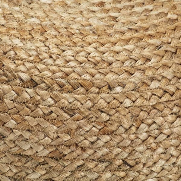 vidaXL Handgjord sittpuff 45x30 cm jute
