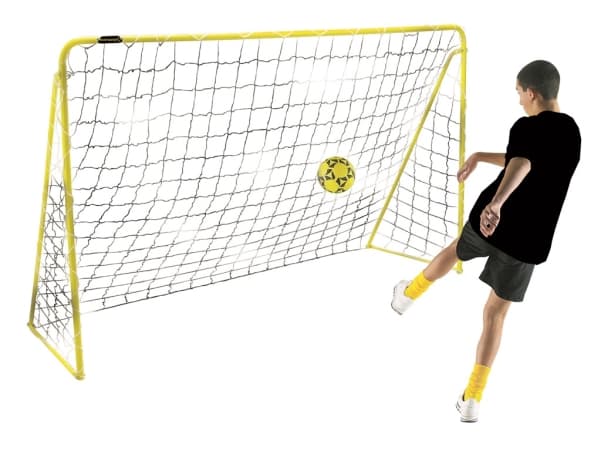 Kickmaster Premier fotbollsmål i metall 244x167