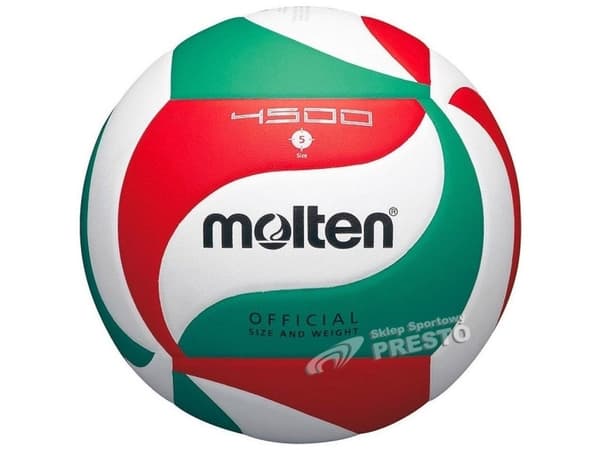 Volleyball ball for competition MOLTEN V5M4500-X , synth. leather size 5