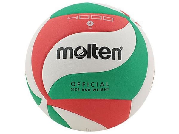Molten Volleyball V4M4000 hvit-rød-grønn (MOLTEN171108)