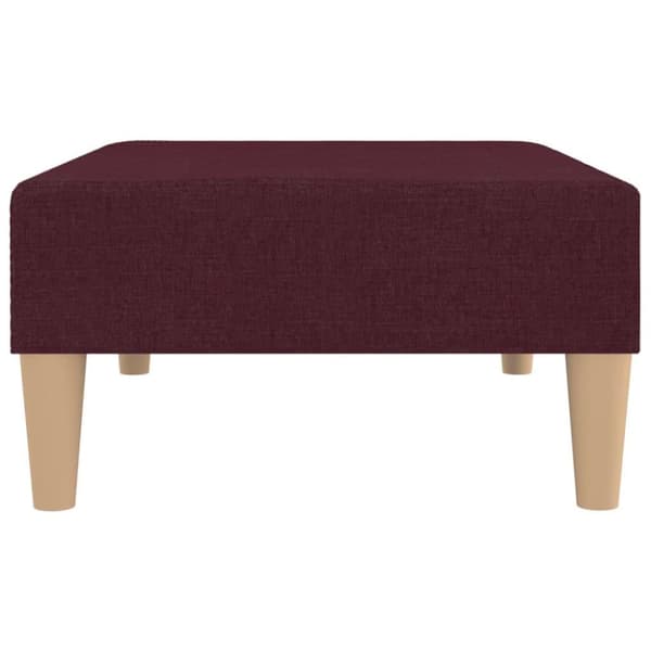 vidaXL Fotpall lila 78x56x32 cm tyg
