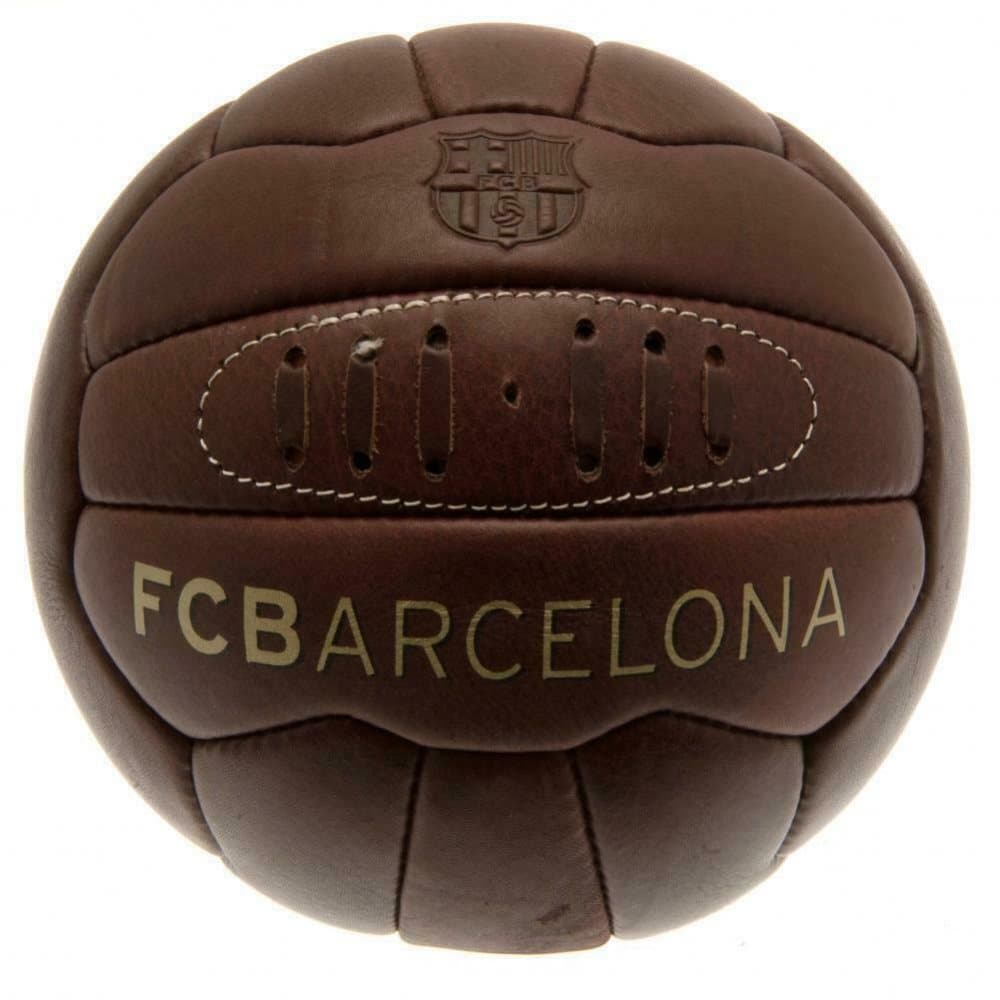 FC Barcelona Heritage Leather Football