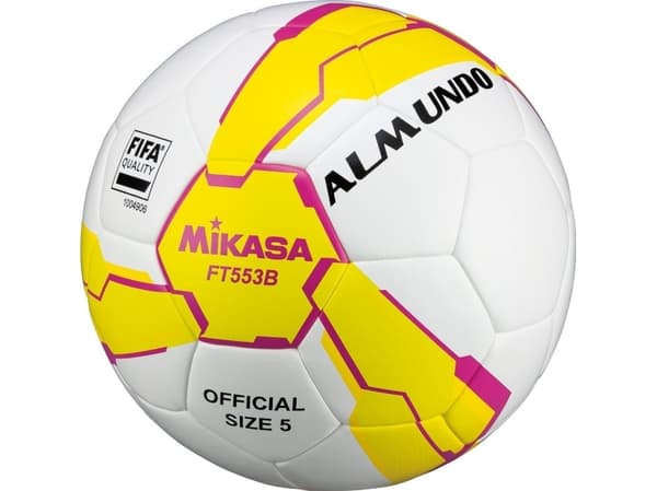 Mikasa Mikasa FT553B-YP FIFA Quality Ball FT553B valkoinen 5