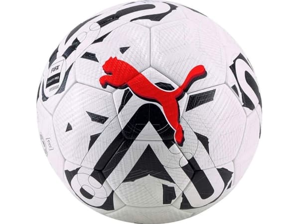 Fotboll Puma Orbita 3 TB FIFA Kvalitet Vit & Röd & Svart 83776 03 (5)