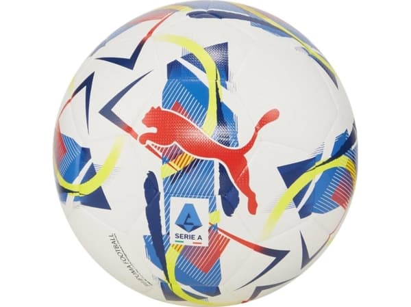 Jalkapallo jalkapallo Puma Orbita Serie A Hybrid valkoinen-sininen-punainen 84299 01 - 5