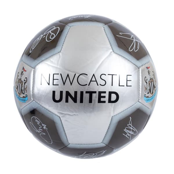 Newcastle United FC Printed Signature 26 Panel Fotboll