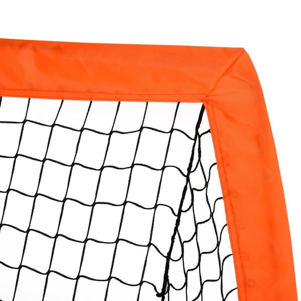 Fodboldmål, 183x90x90 cm, Orange