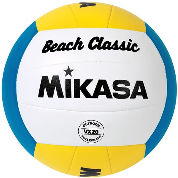 Volleyboll Mikasa VX20 vit-blå-gul 5