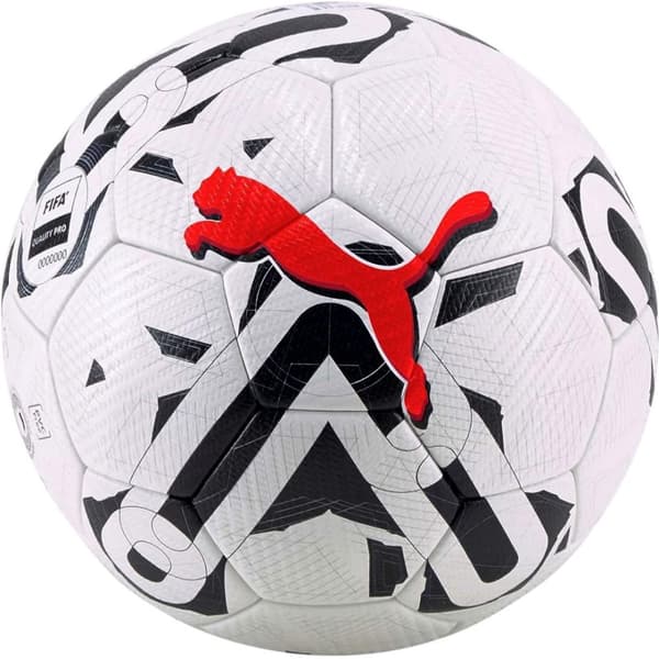 Puma Orbita 3TB FIFA Quality Jalkapallo Valkoinen-Punainen-Musta 83776 03 5