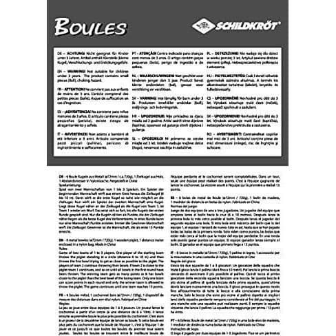Schildkrot Funsport Boulebollset Silver och Svart - 4000885700084