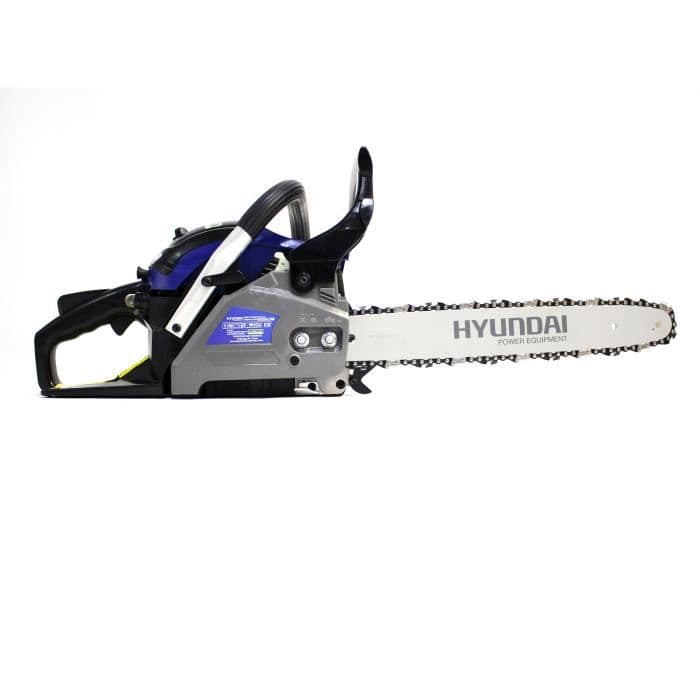 HYUNDAI - 41 cm³ terminen moottorisaha - 40 cm leikattu - Ohjain ja ketju Hyundai - HTRT4140
