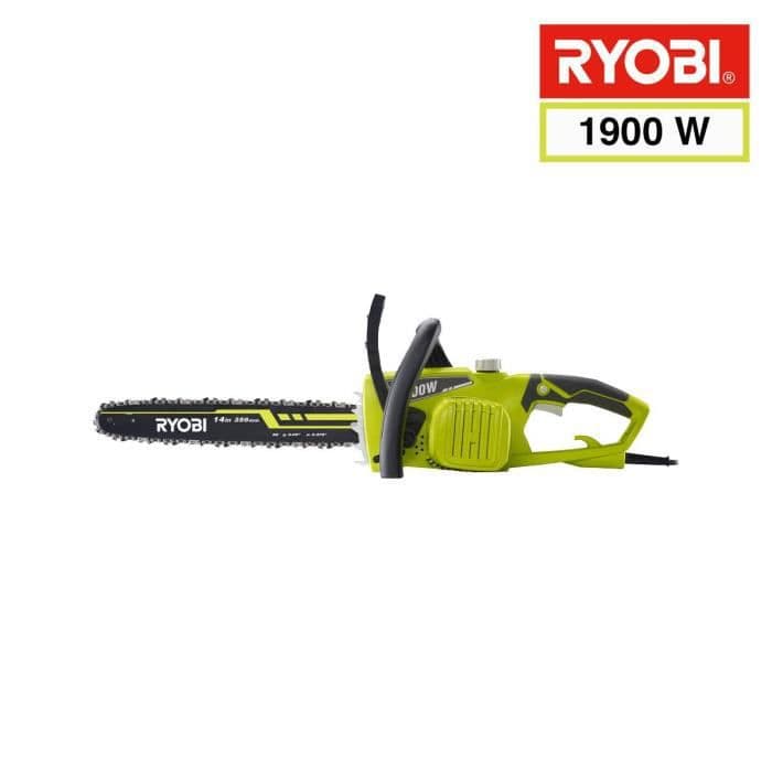 RYOBI Motorsav 1900 W - 35 cm + 2 kæder - RCS1935B2C
