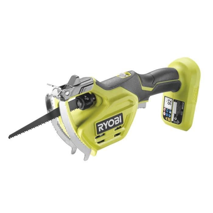 RYOBI 18V håndbeskærer uden batteri og 6 '' bladoplader - RY18PSA-0