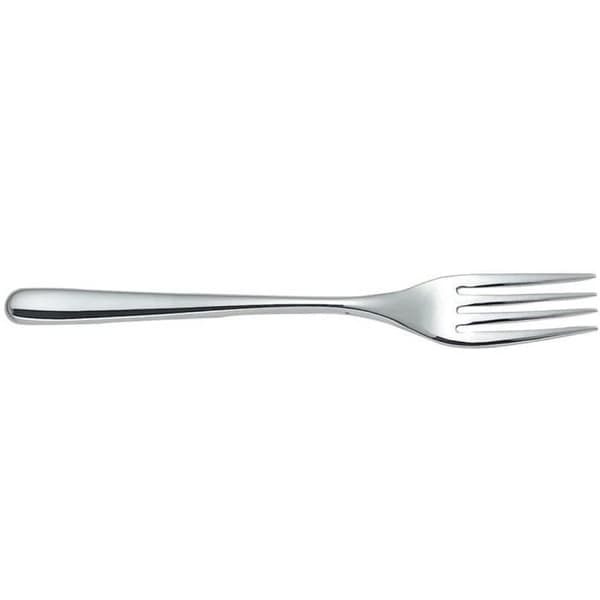 Alessi LCD01/2R4 Caccia bordsgaffel 4 tänder i blankt stål Set med 6 delar