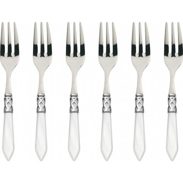 Bugatti - Aladdin Set 6 White Cake Gaffel