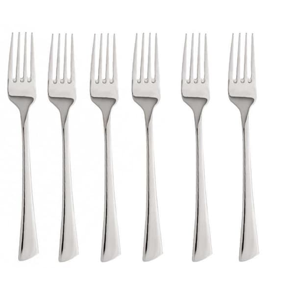Gaffel - KING HOFF - KH-1335 - Rostfritt stål - 6 delar - Blank