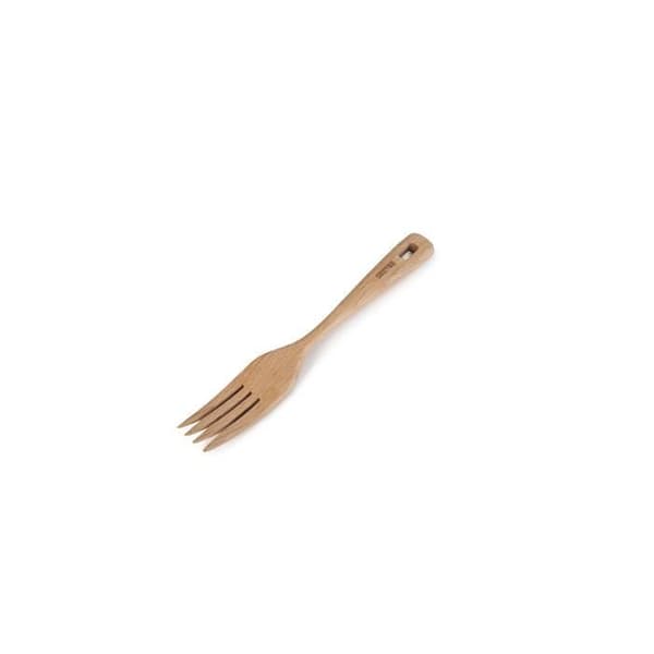 IBILI 747530 Gaffel, trä, beige, 30 x 4 x 1 cm