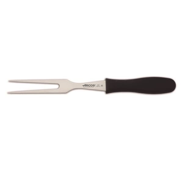 Trenchgaffel - ARCOS - Prof 290325 - Nitrum rostfritt stål - Svart polypropen - Blad 18 cm