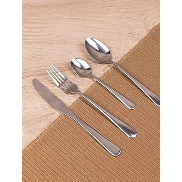 Set med 3 gafflar i naturligt glänsande återvunnet rostfritt stål - SAN IGNACIO - Set 3st