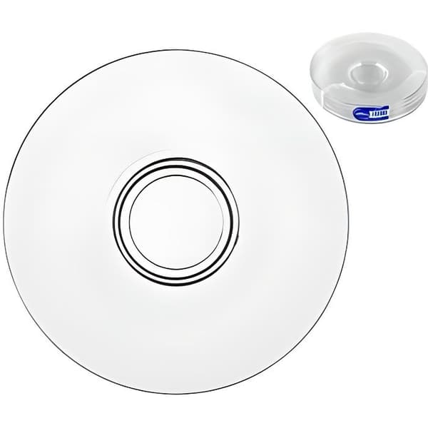 Duralex Set med 6 Glaskoppfat Caprice CM14 Bordsmöbel