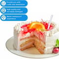 Miniatyrbild 2 av 5: Paket med 100 stycken Plastbestick Plastgafflar Plastgafflar Festservis Återanvändbar plastgaffel Tårtgafflar