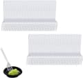 Miniatyrbild 1 av 5: Paket med 100 stycken Plastbestick Plastgafflar Plastgafflar Festservis Återanvändbar plastgaffel Tårtgafflar