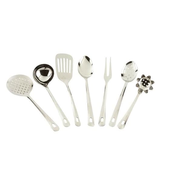 ALL ROSTFRITT STÅL SUPRA-GAFFEL - MONOBLOCK - 35 CM LÄNGD - DISKMASKIN BRA