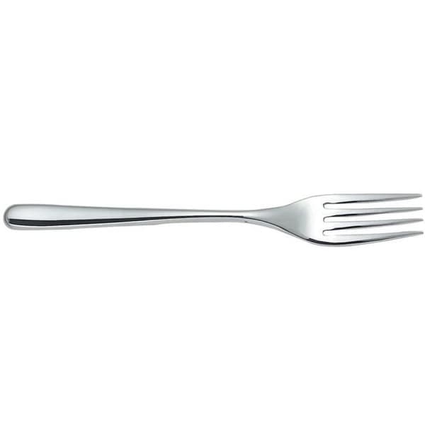 Alessi LCD01/2R4 Caccia bordsgaffel 4 tänder i blankt stål Set med 6 delar