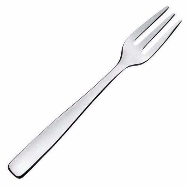 Alessi - AJM22/16 - Knifeforkspoon Cake Gaffel i glänsande 18/10 rostfritt stål, set med 6 delar