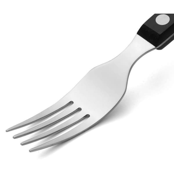 ARCOS Steak Basic - Steak Gaffel (90 / 195 mm) - Rostfritt stål / Svart polyoximetylen