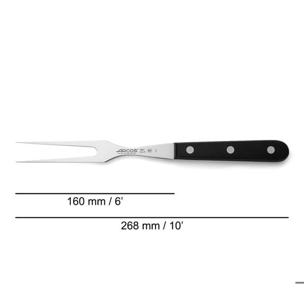 Stålgaffel 16cm - Universal