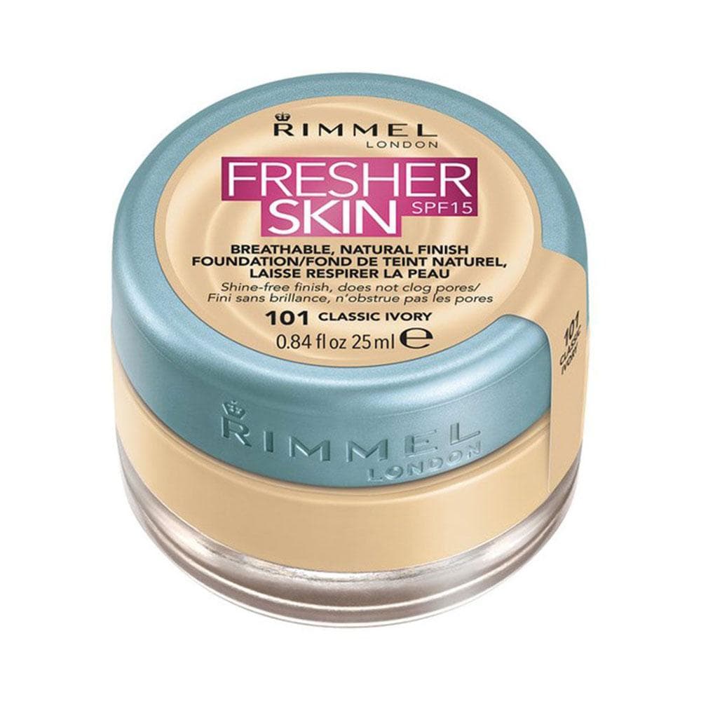 Rimmel Fresher Skin Foundation 101 Classic Ivory Foundation 25 ml