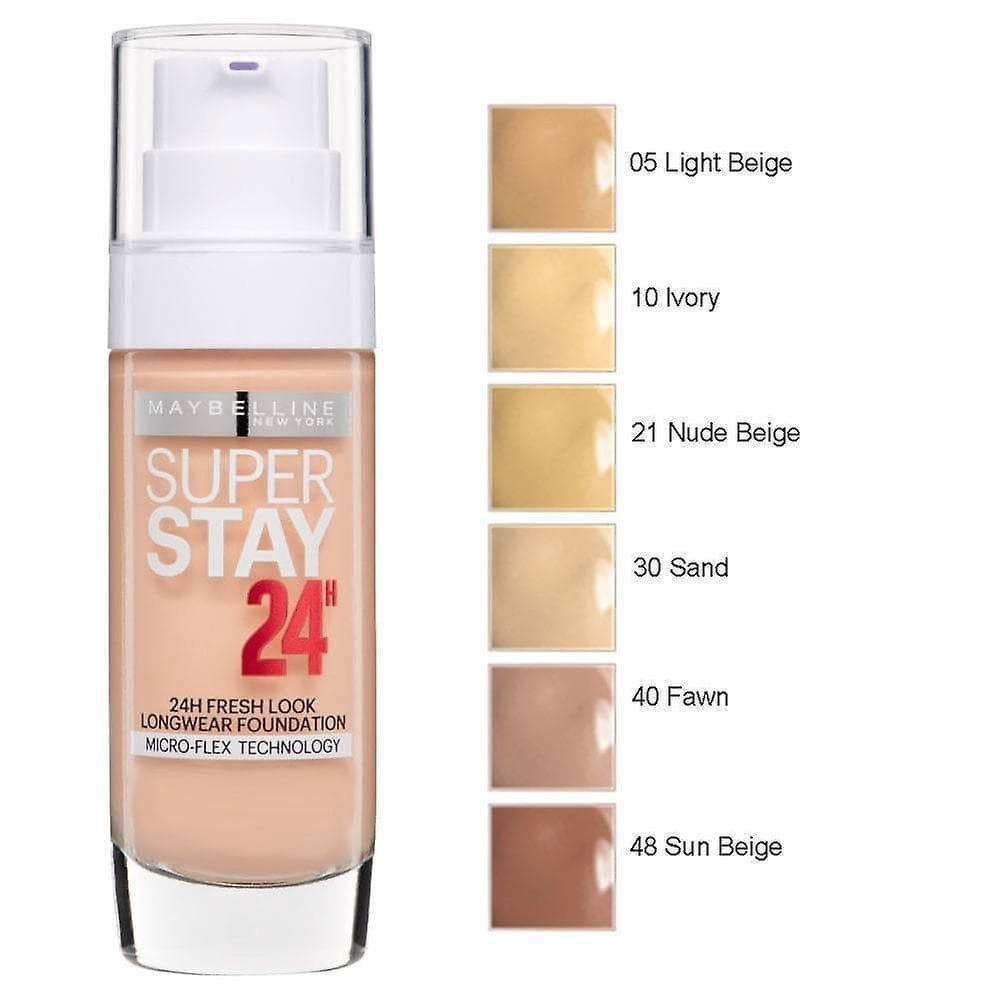 Maybelline SuperStay 24H Micro Flex Foundation SPF19 - 30 Sand