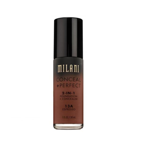 Milani Conceal + Perfect Liquid Foundation - 13A Espresso